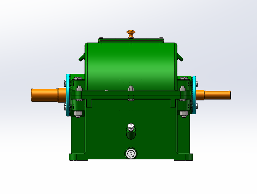 二级同轴减速器设计（SW+CAD）