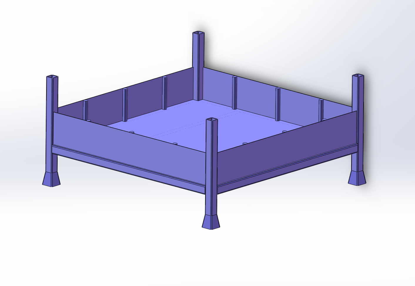 托架设计（SW+CAD）
