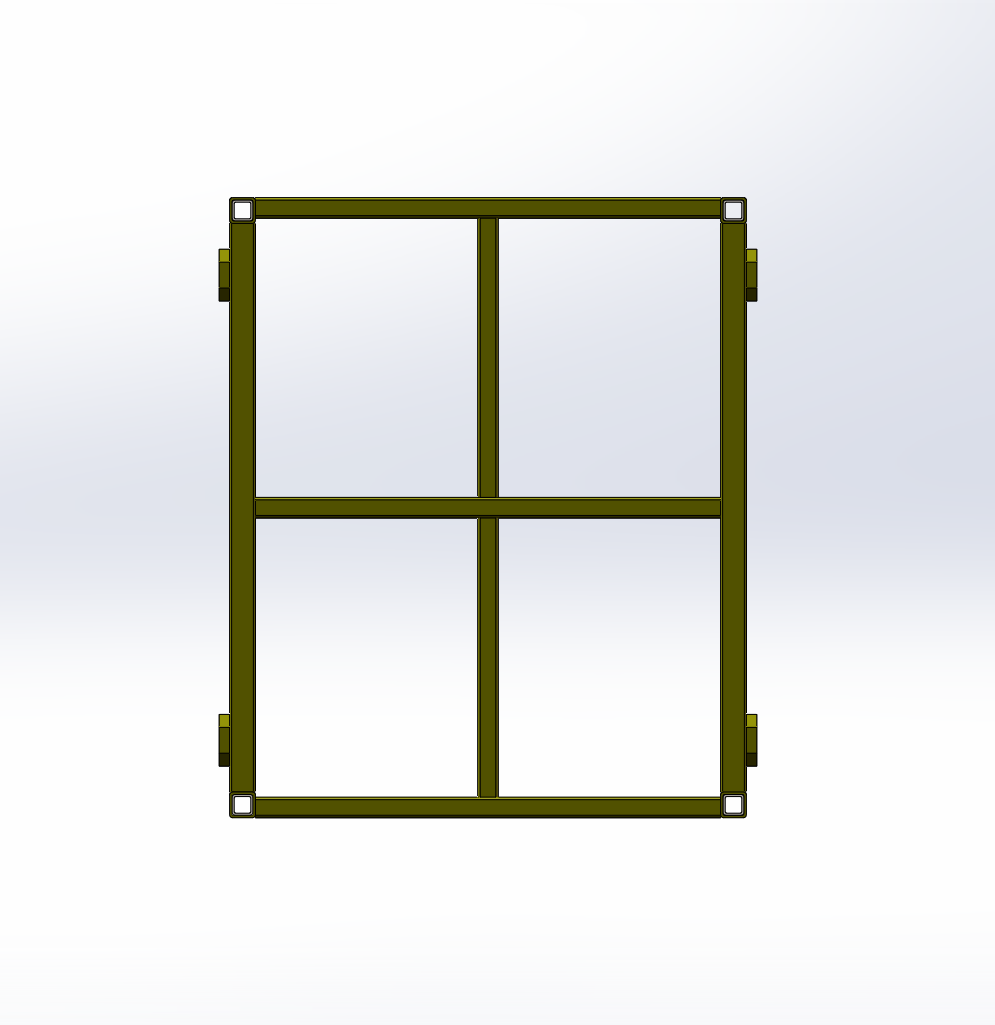 栈板设计（SW+CAD）