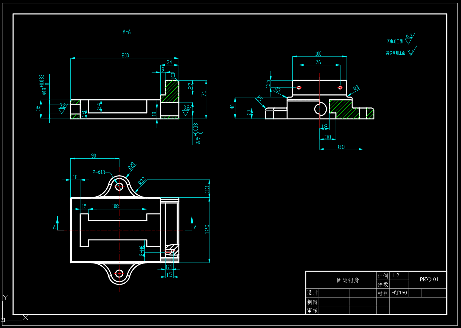平口钳（SW+CAD）