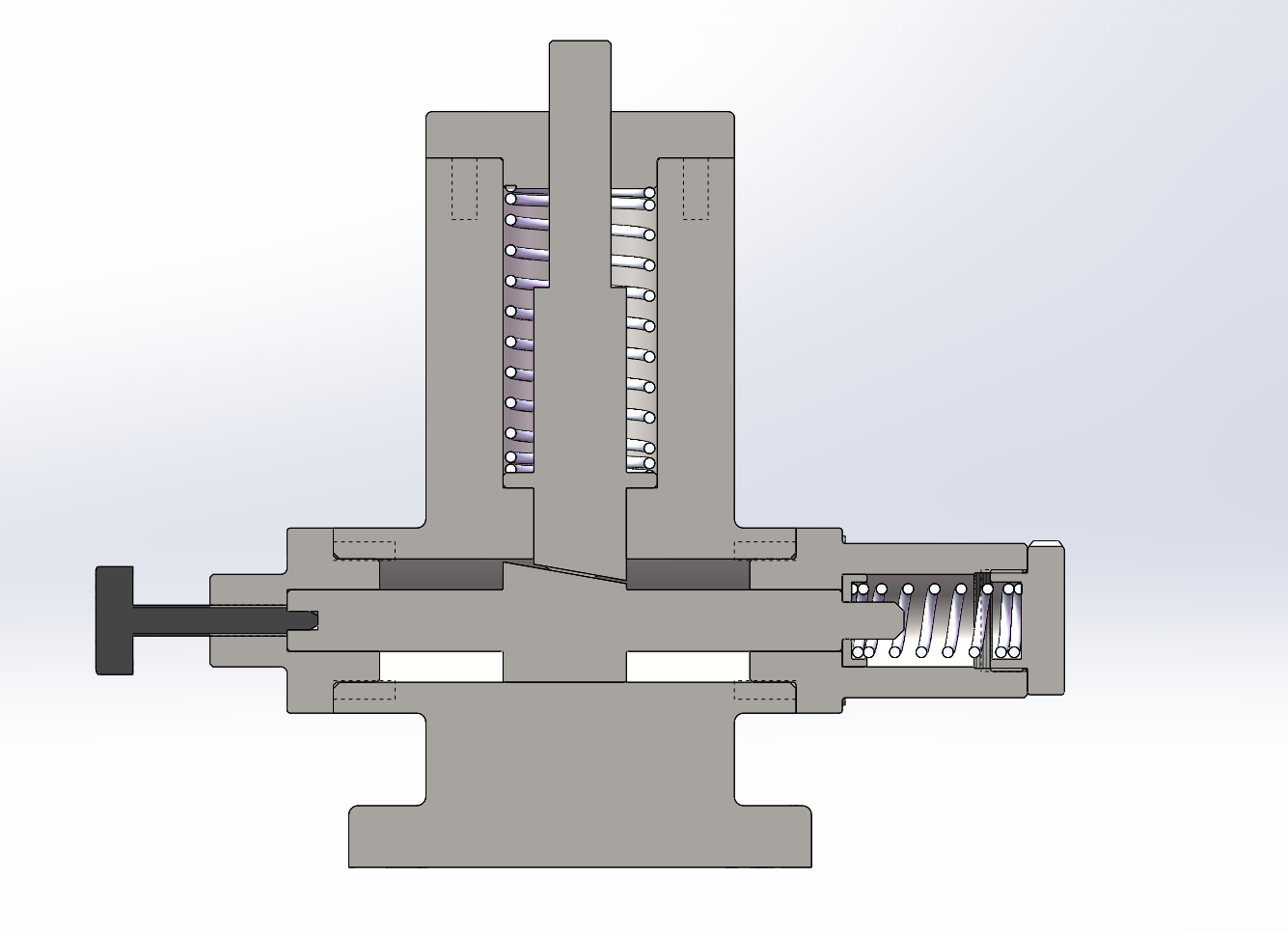 微调装置设计（SW+CAD）