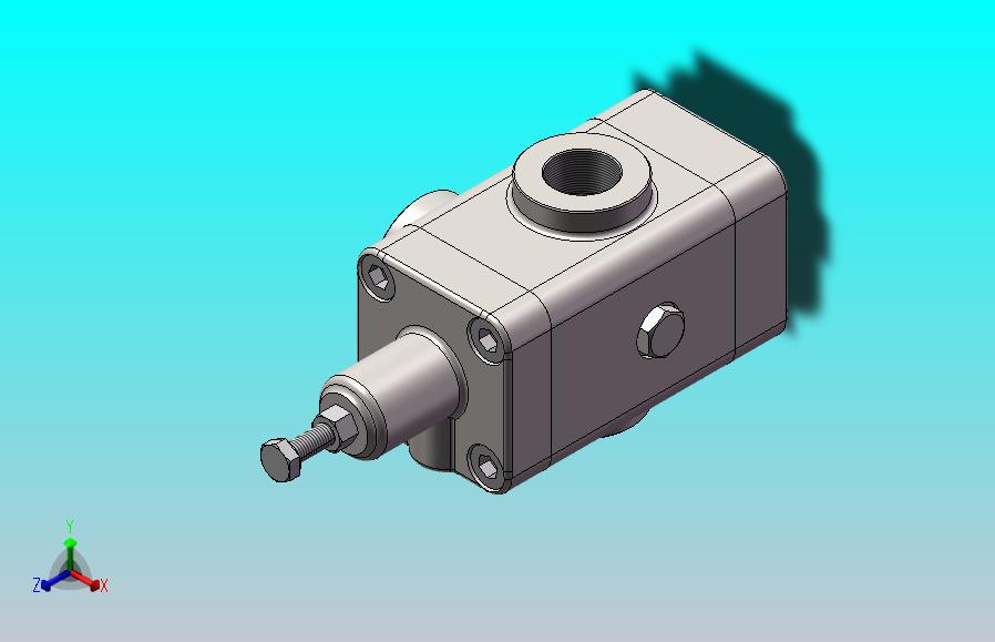 顺序阀-Z-14（SW+CAD）