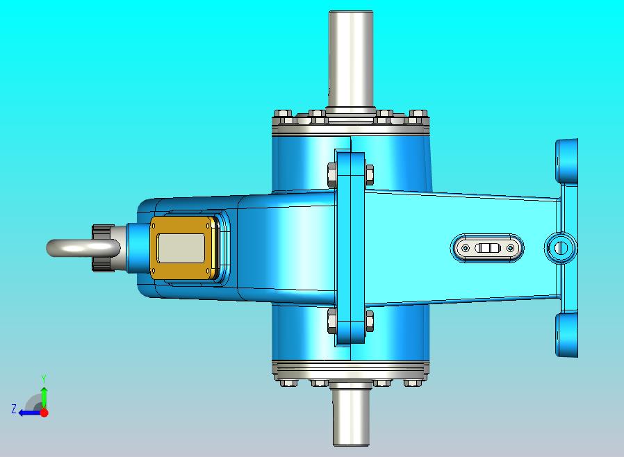 gearbox-85一级直齿轮减速器