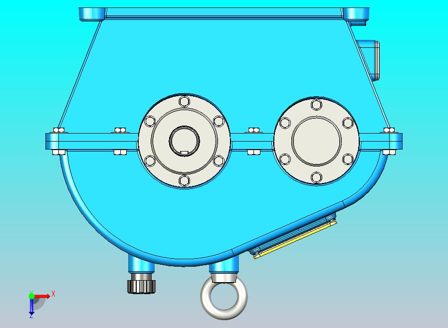 gearbox-85一级直齿轮减速器