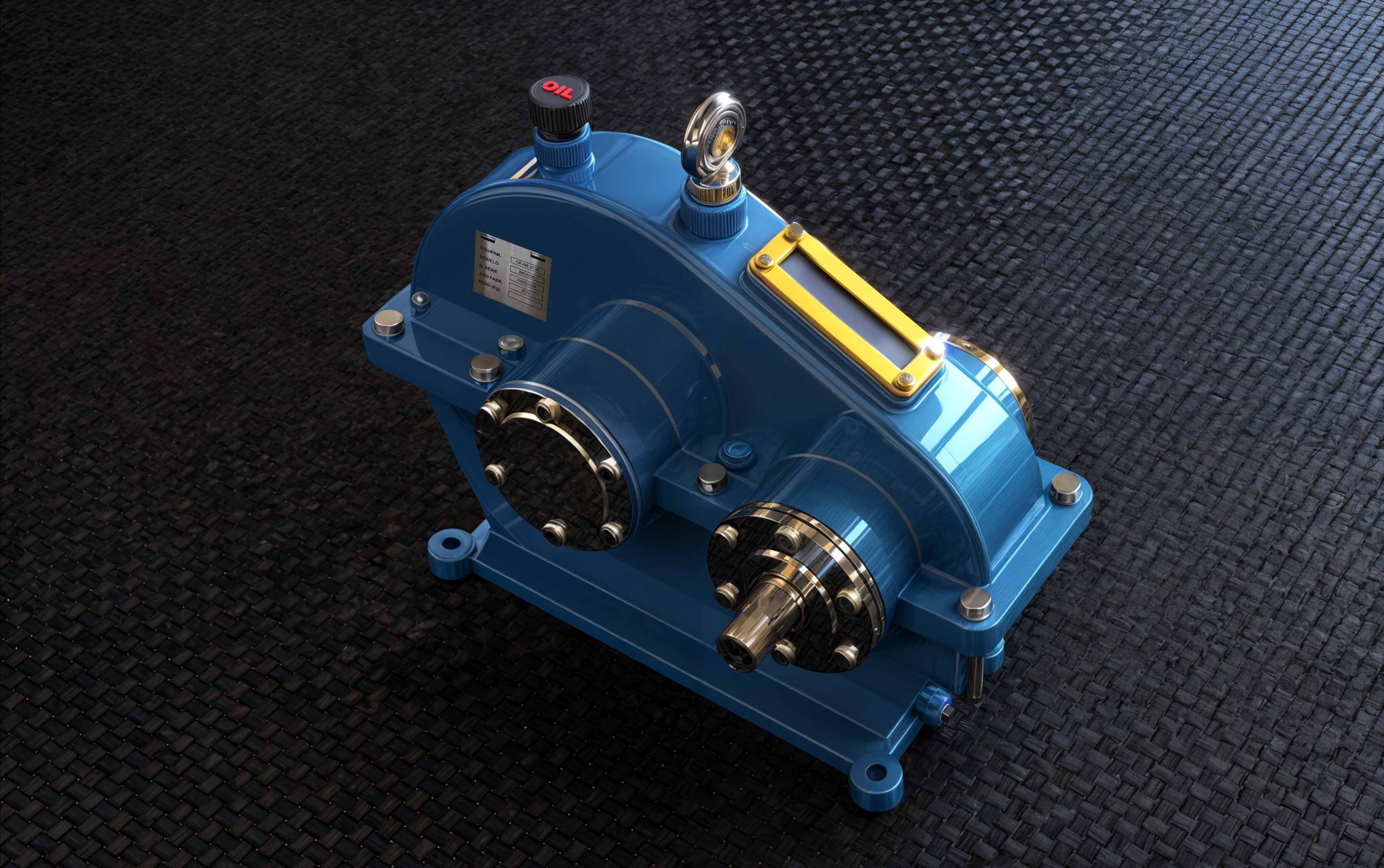 gearbox-85一级直齿轮减速器