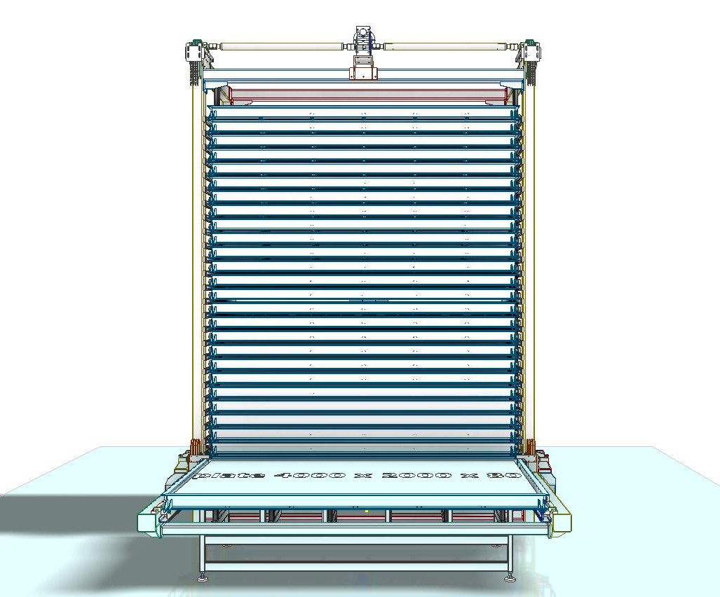 钣金存储系统4000 x 2000