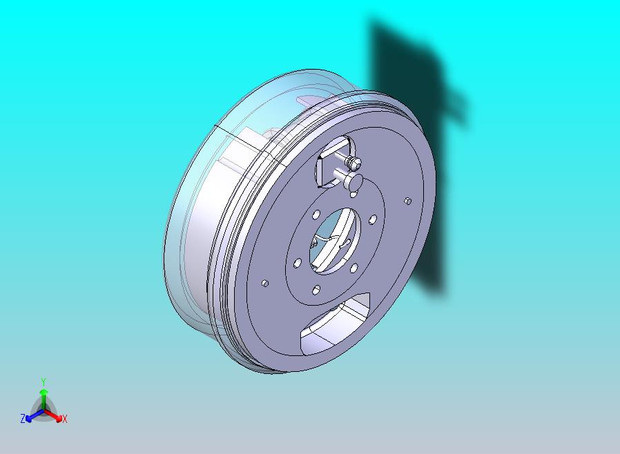 制动鼓设计(CATIA+CAD+说明书)