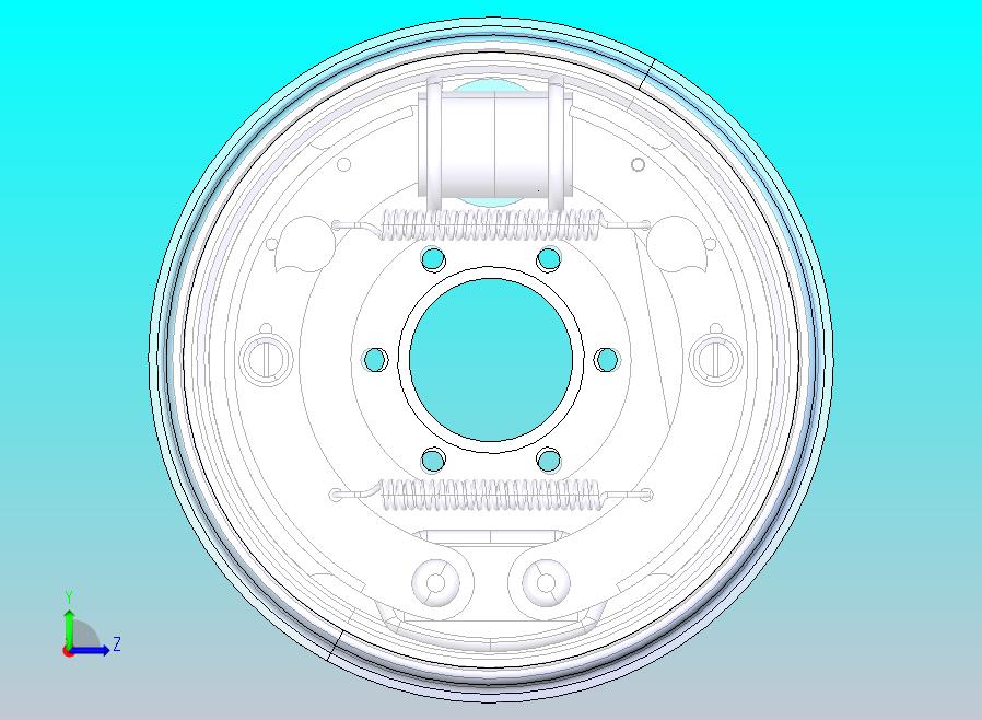 制动鼓设计(CATIA+CAD+说明书)