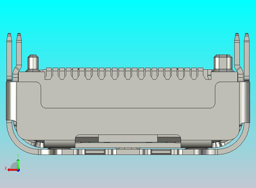 USB Type-C 24针 SMT 类型 外壳 DIP 类型