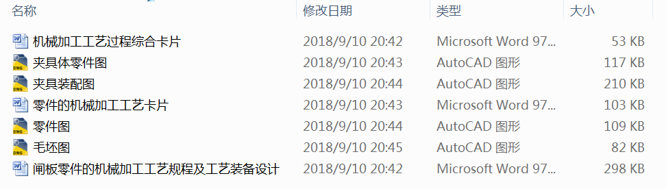 闸板零件的机械加工工艺规程及工艺装备设计
