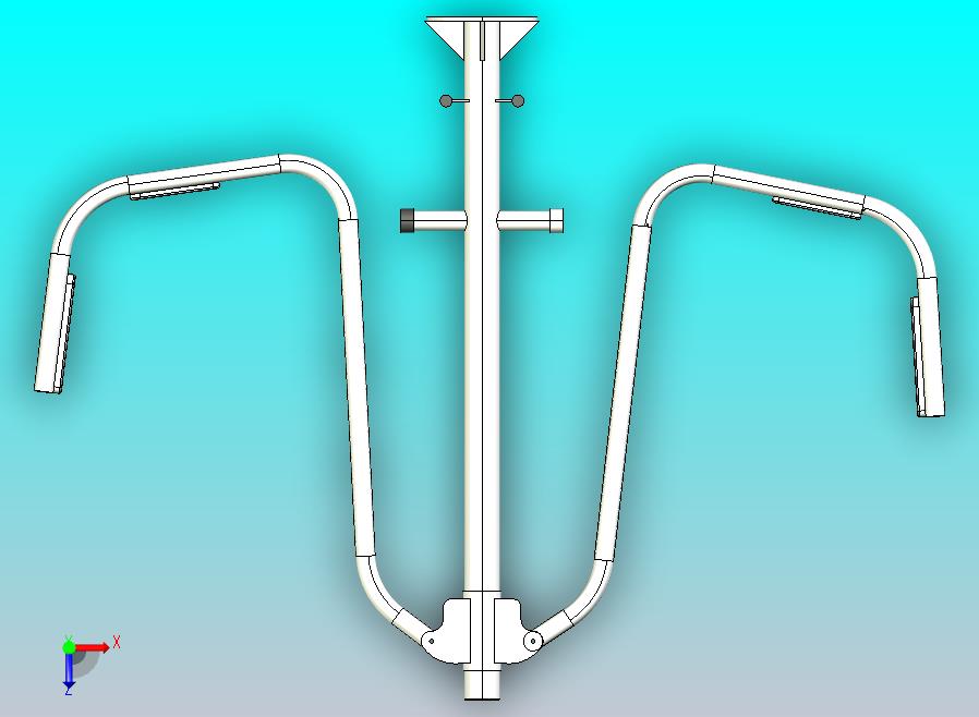 户外健身器材模型1