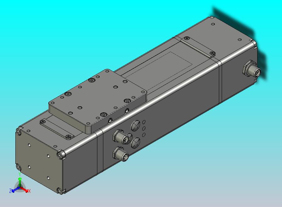 圆柱电力线性轴CTL-060 -__- b固定制动器