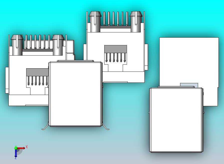 7款进口RJ45连接器 