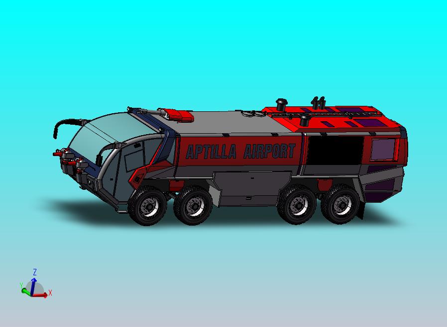 8.重型卡车 3d模型图纸（ID1139478）===79