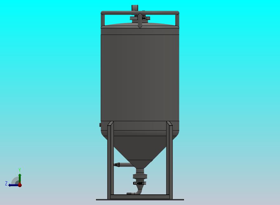 150L发酵罐模型 