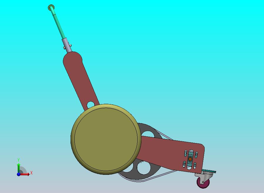 95050JJ_手推环保型剪草机设计割草机含CAD图+solidworks三维模型+说明书_20240625_184801