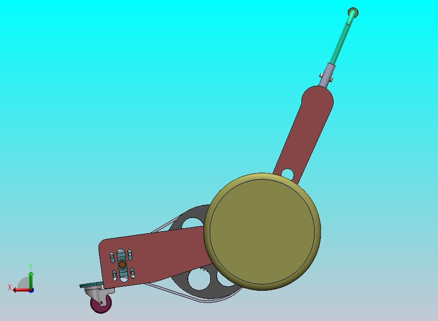 95050JJ_手推环保型剪草机设计割草机含CAD图+solidworks三维模型+说明书_20240625_184801