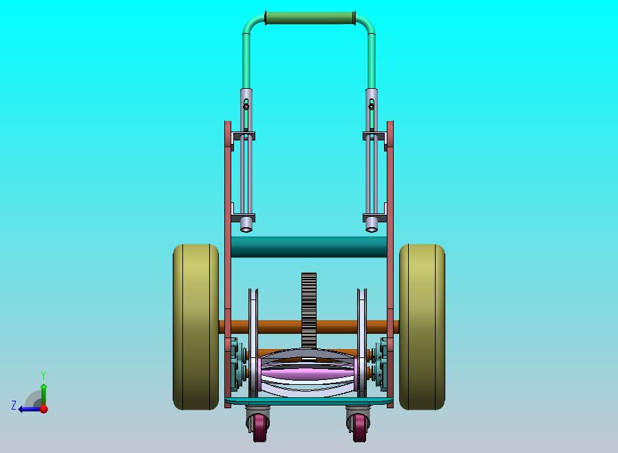 95050JJ_手推环保型剪草机设计割草机含CAD图+solidworks三维模型+说明书_20240625_184801