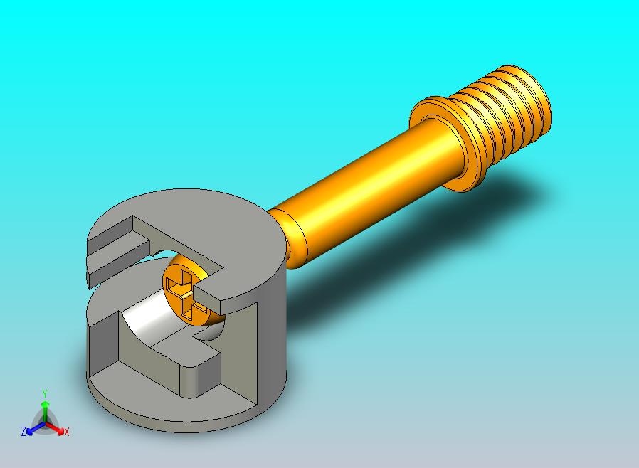 板式家具三合一连接件三维UG===928147==10
