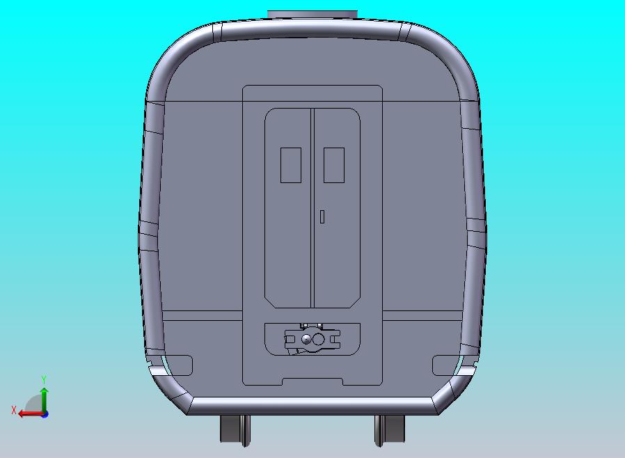 标准动车组模型 CR400AF头车模型 