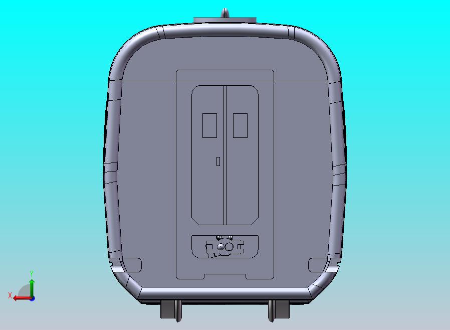 标准动车组模型第一节车厢万千整理过完整版 CR400AF头车模型 