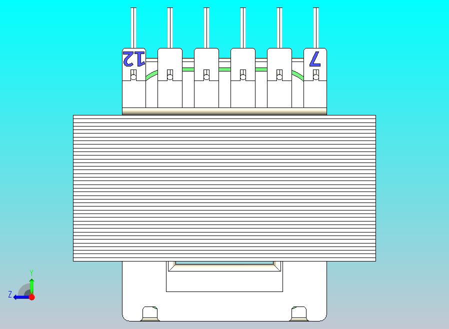带隔膜和插针的 25 号变压器