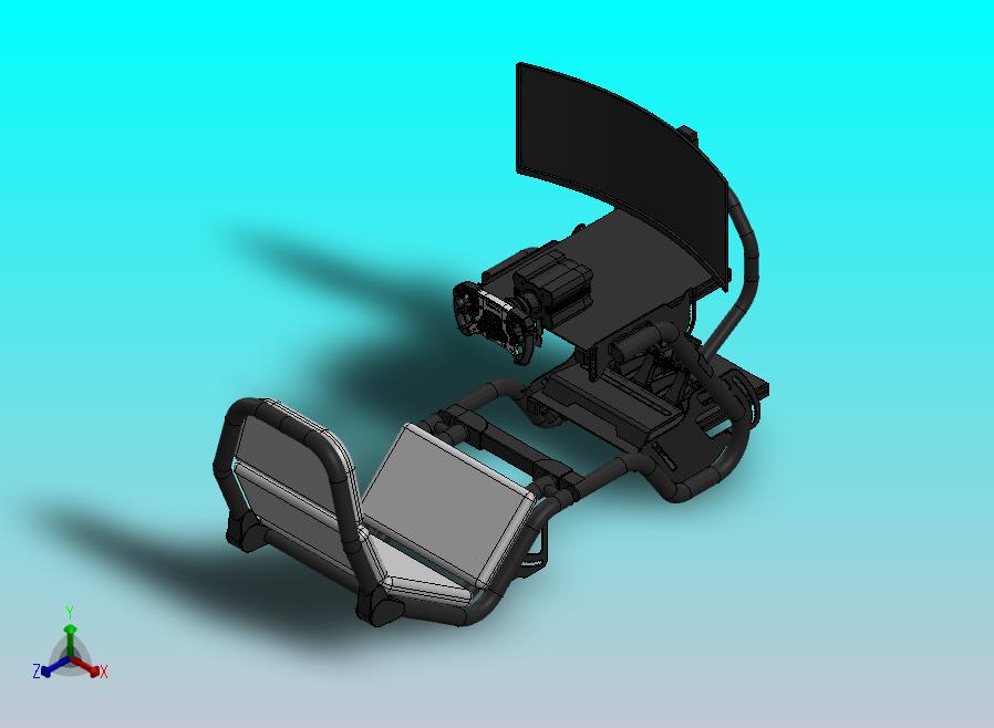 F-GT Pro全座舱模型
