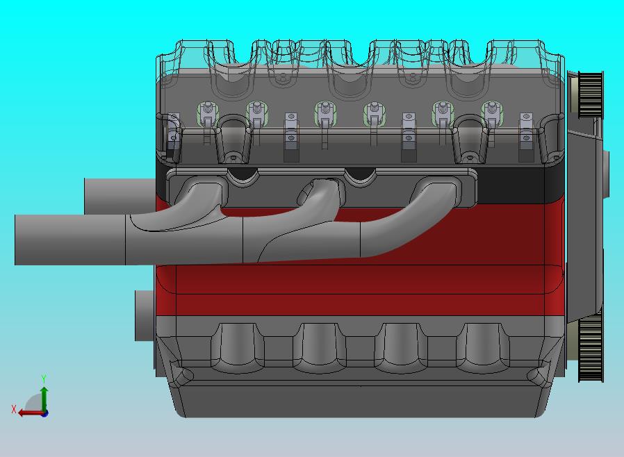 V6 Engine六缸发动机