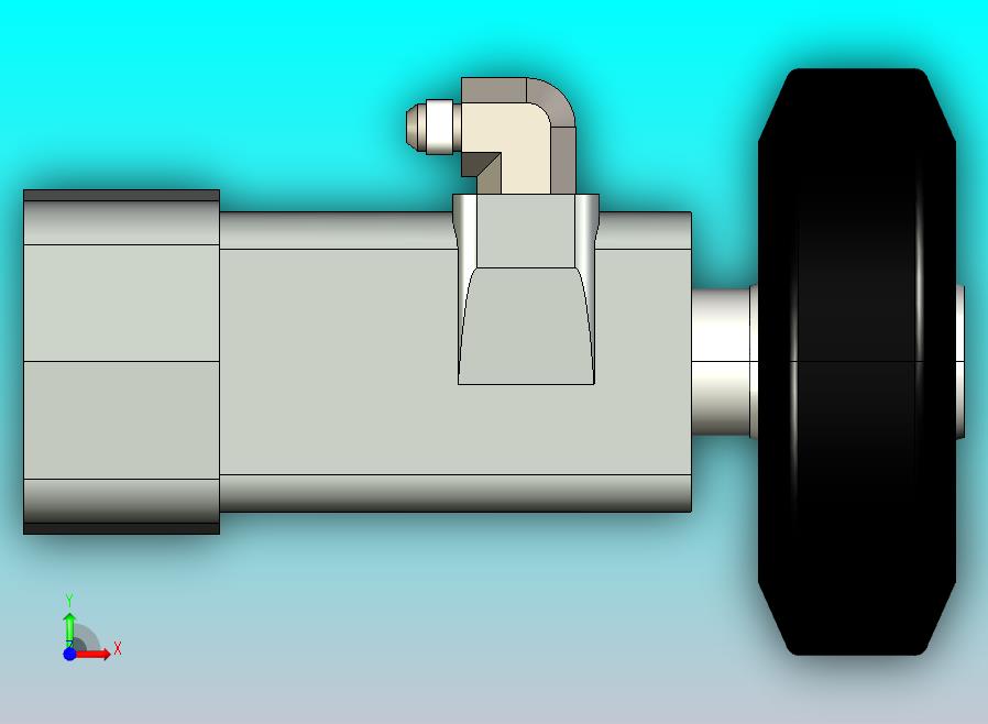 1-2NPT连接器，液压马达