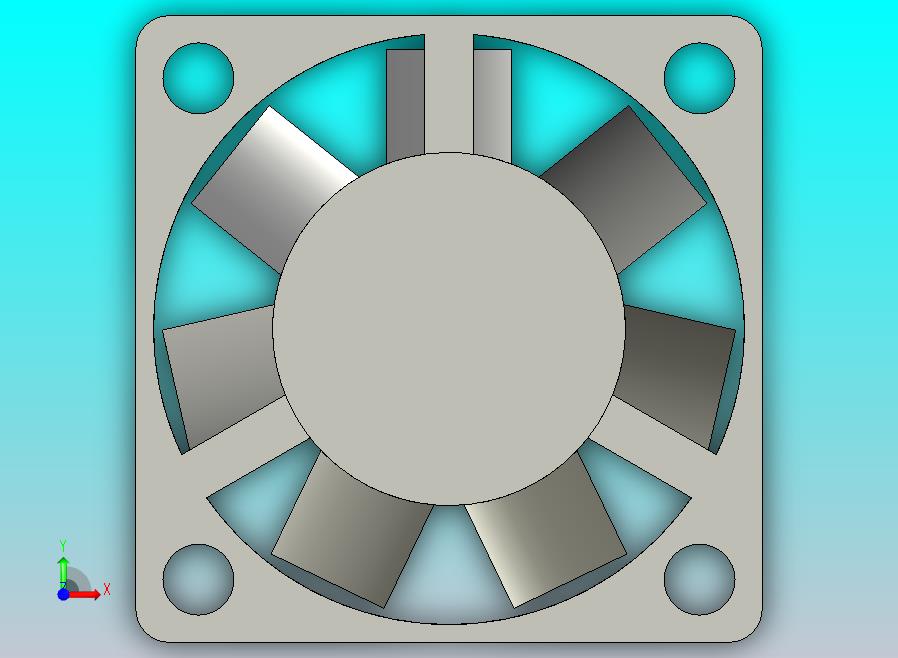 30 X 30 X 10mm毫米-12伏直流0.08安培风扇