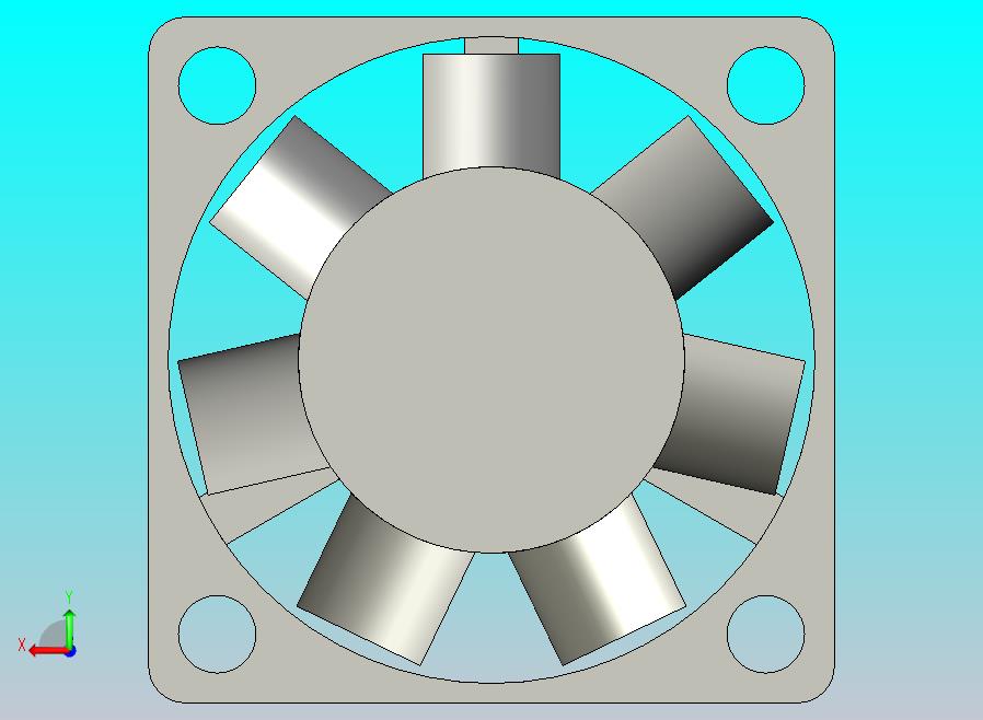 30 X 30 X 10mm毫米-12伏直流0.08安培风扇