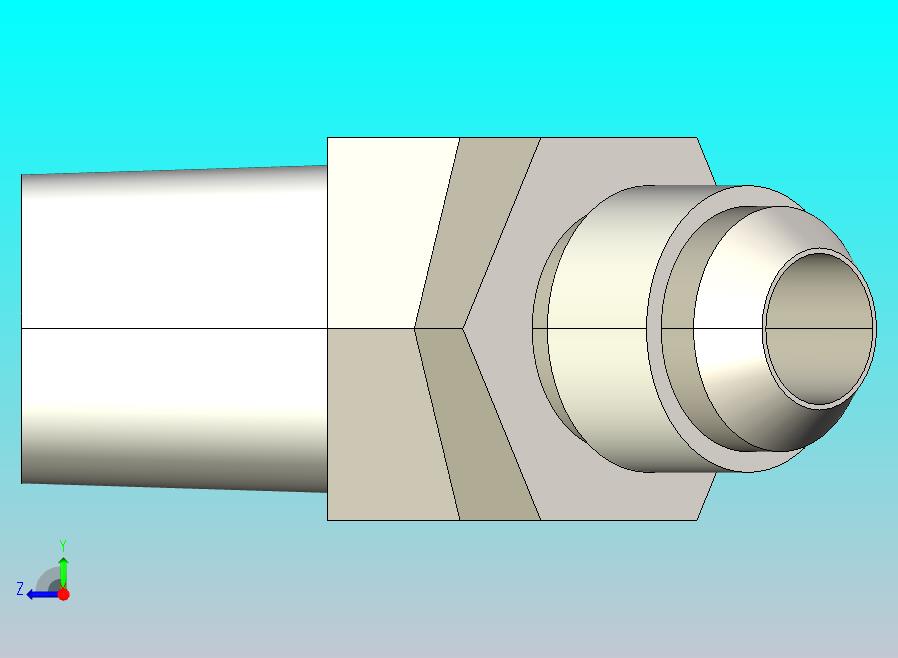 45度。弯头，#6NPT - #6JIC