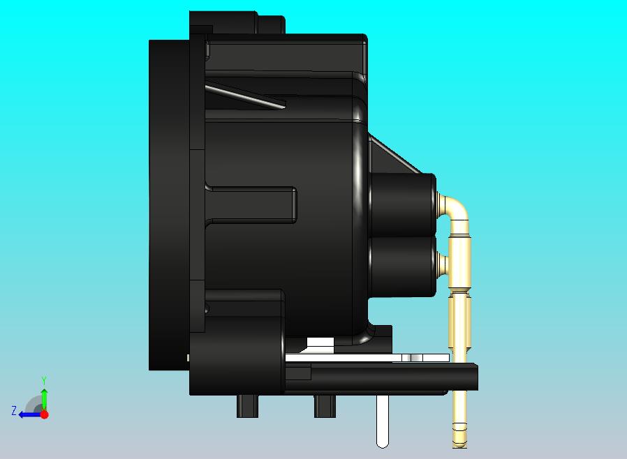 PCB安装的公XLR 3针插头