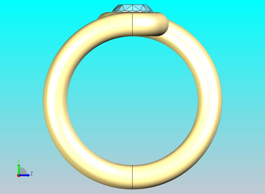 戒指的3D模型