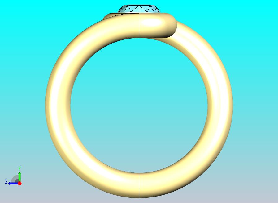 戒指的3D模型