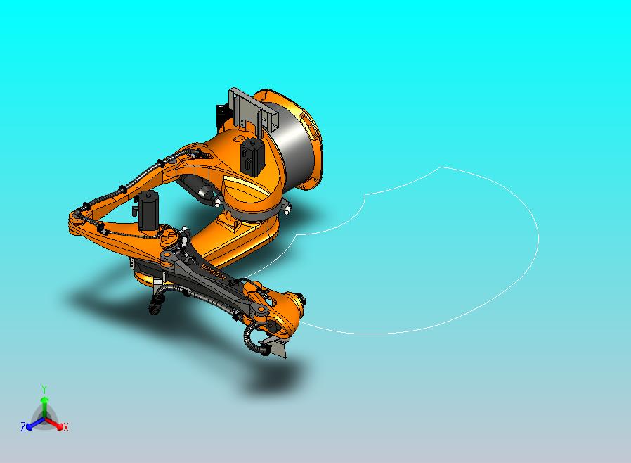 库卡机械臂机器人kuka kr 700 pa