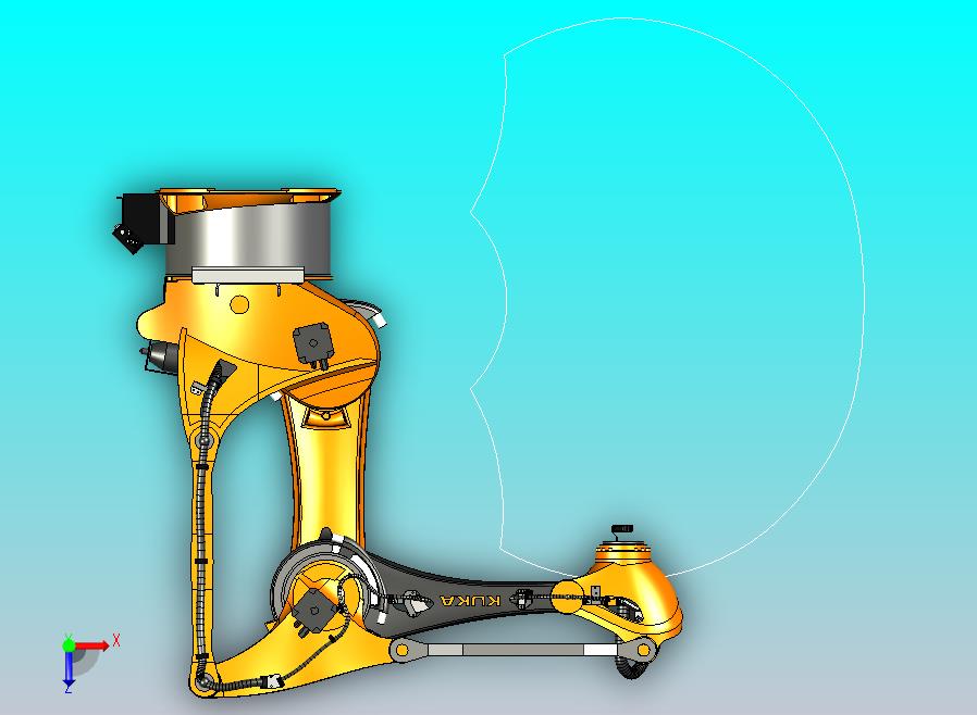 库卡机械臂机器人kuka kr 700 pa