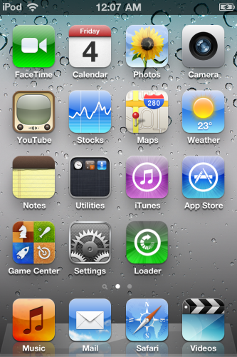 苹果iPod Touch -银色