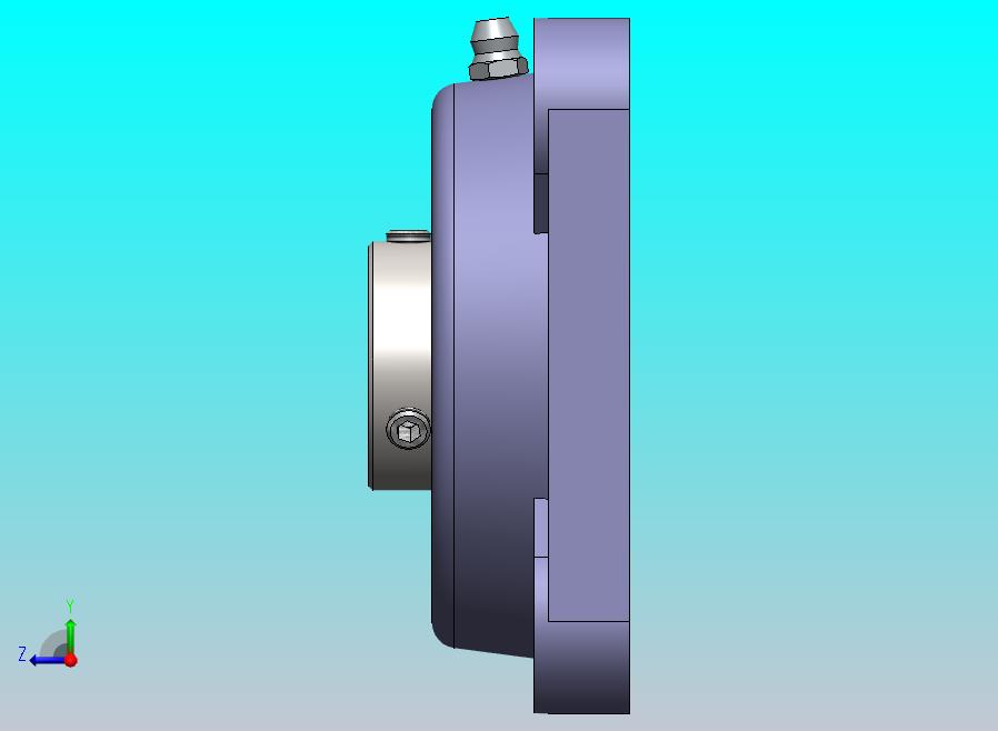 四螺栓法兰轴承装置(直径25毫米)
