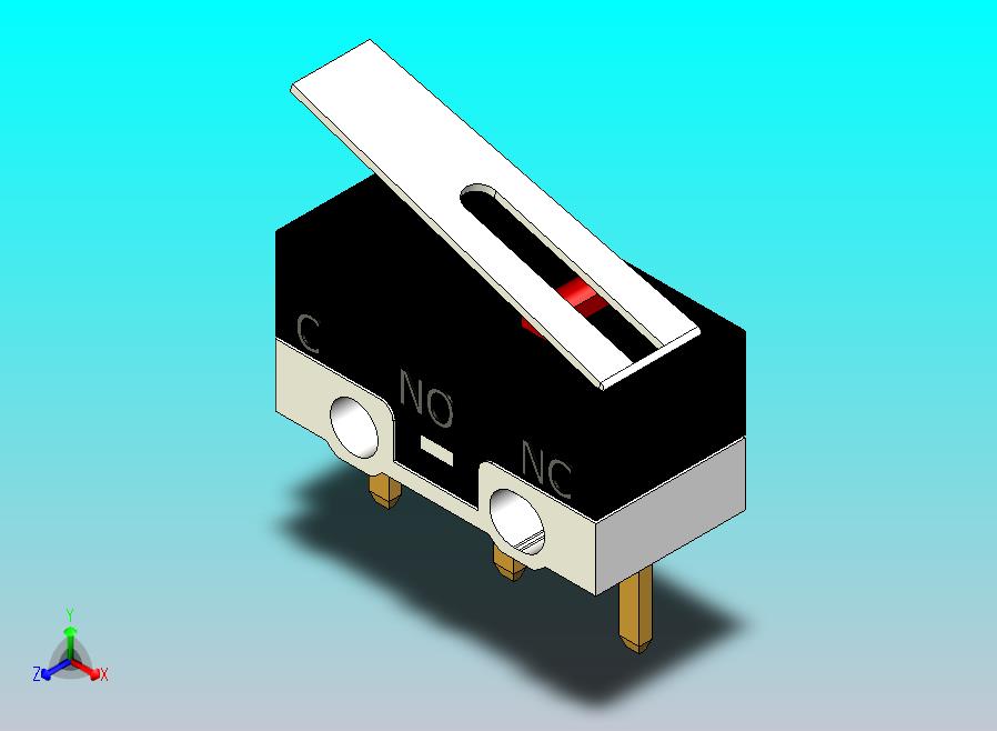微型微型开关PCB安装