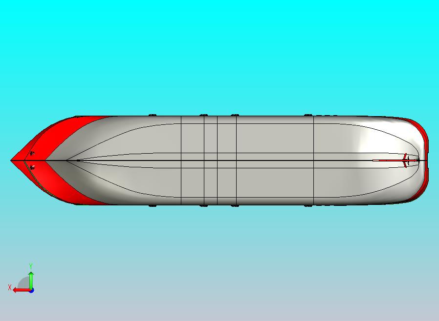 船40米邮轮模型