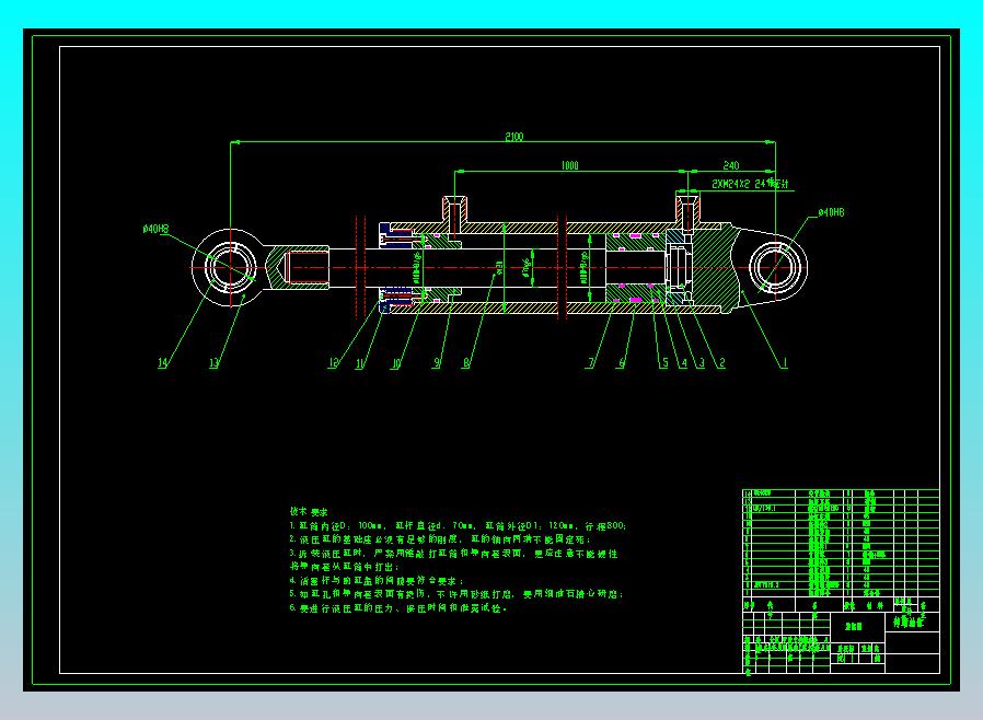 ZY13000-28-63D 型液压支架（伸缩油缸设计）（CAD+说明书）