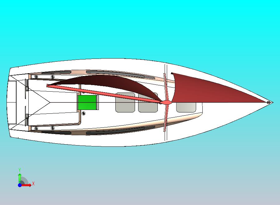 船11米帆船模型
