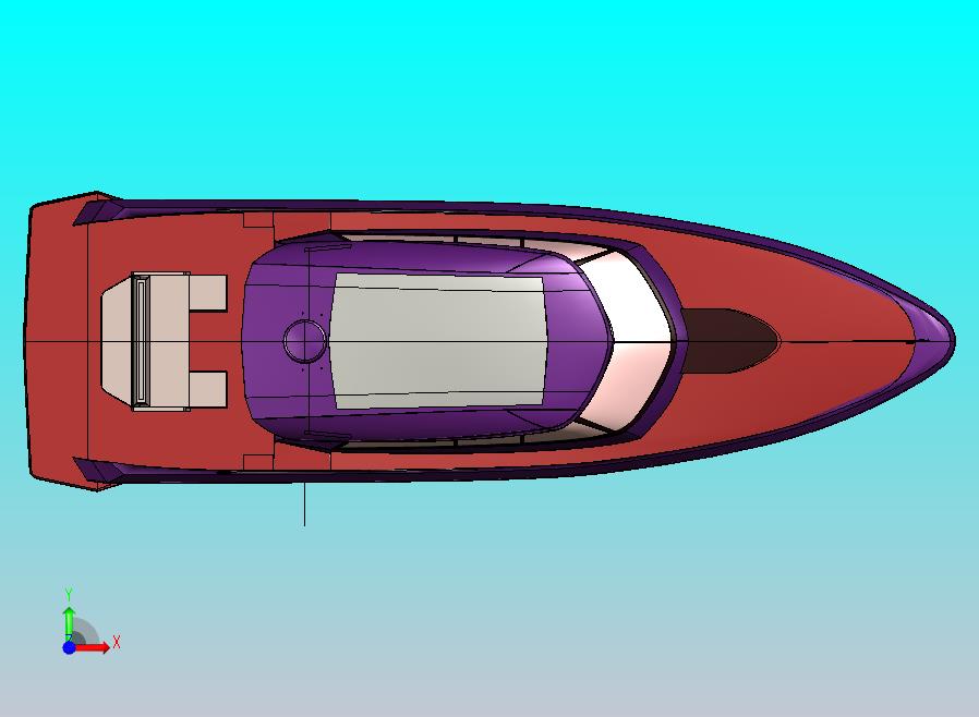 船15米游艇模型