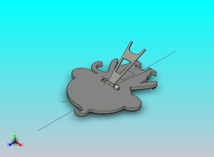 卡通搞怪猫模型