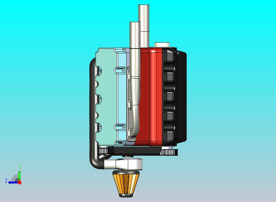 V6发动机步骤组件