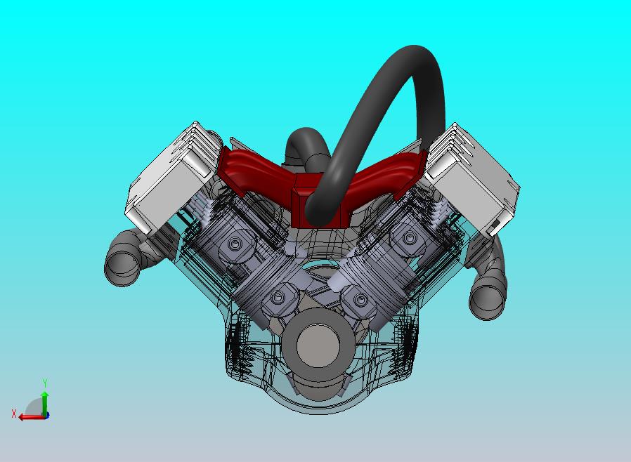 V6 发动机总成