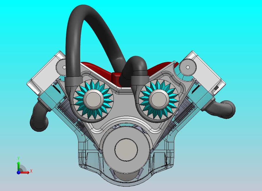 V6 发动机总成