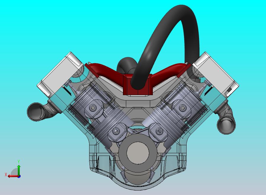V6 发动机总成