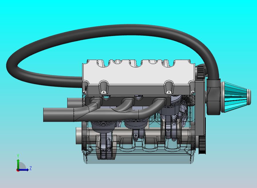 V6 发动机总成